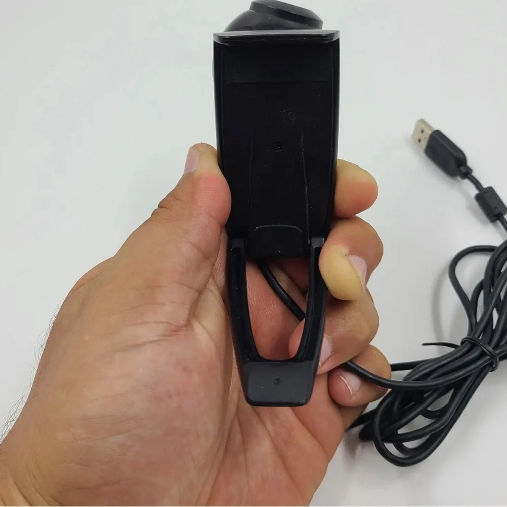 Logitech C120 V-U0012 USB Webcam Computer Laptop Camera Mount Used Tested